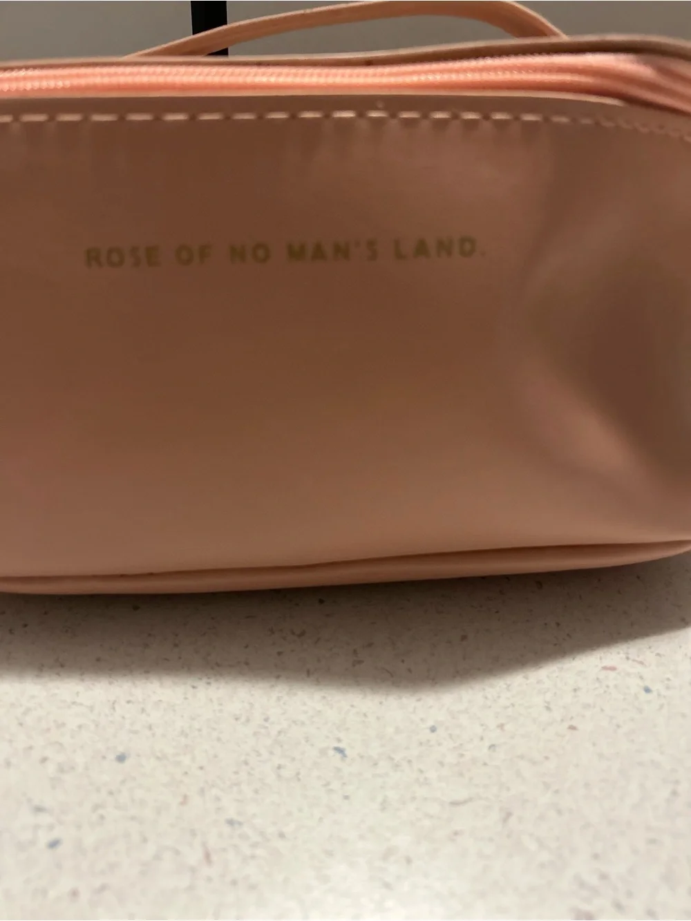 ROSE OF NO MAN'S LAND Pink Cosmetic Pouch